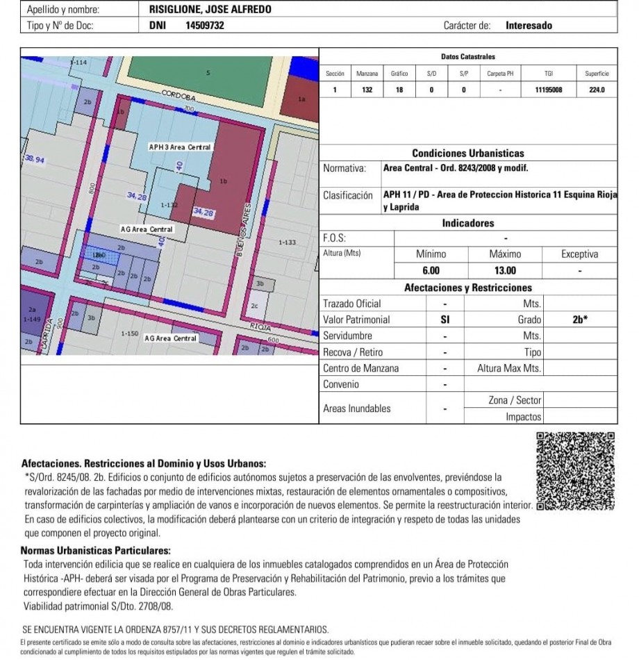 IMPORTANTE CASA LAPRIDA al 800 (RECICLAR O DEMOLER) 