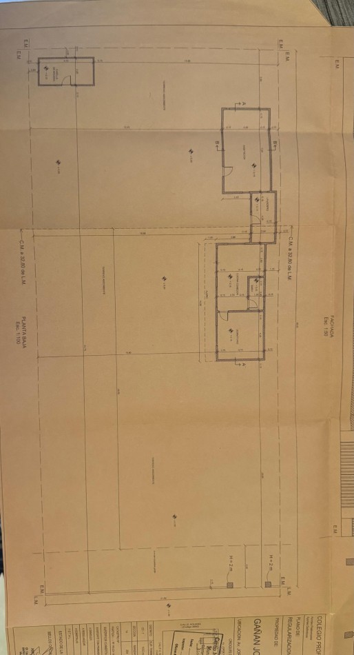 Importante terreno sobre Av. Jorge Newbery 9355 de 21.50 x 48. Total, 1032m2