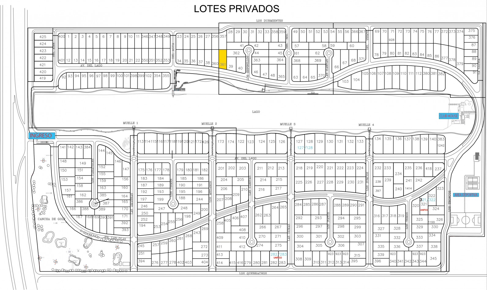 VENTA LOTE 361 COUNTRY PUERTO ROLDAN DE 1234m2