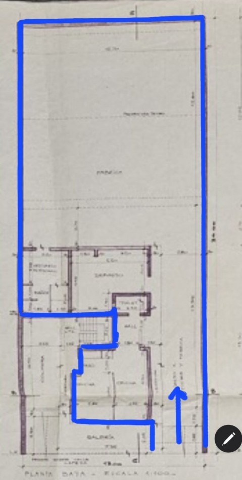 VENTA GALPON INTERNO CON SALIDA A LA CALLE-BAÑOS-VESTUARIOS