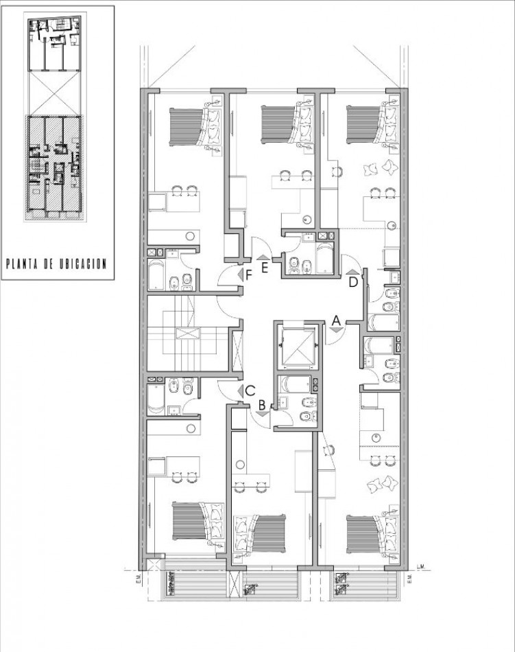 VENTA MONOAMBIENTE A ESTRENAR- CENTRO- 7to PISO dto D TORRE 1 CONTRAFRENTE 25m2.